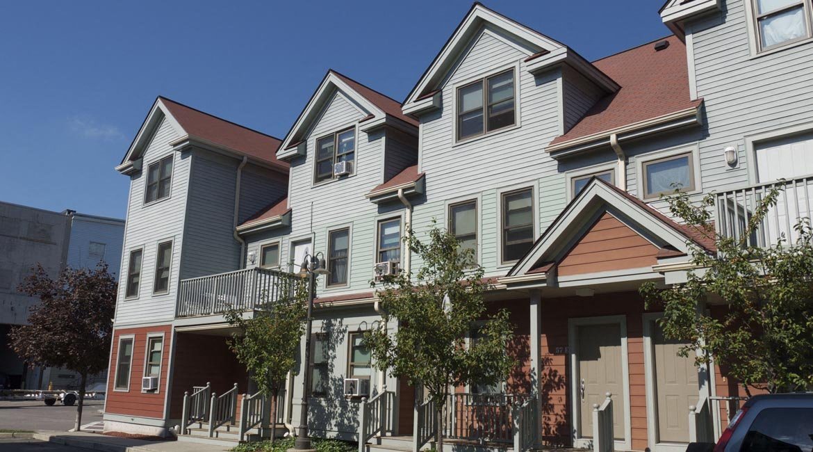 Modern townhouse style